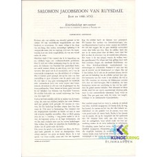 Tekst behorende bij Schilderij Salomon Jacobzoon van Ruysdael (1)